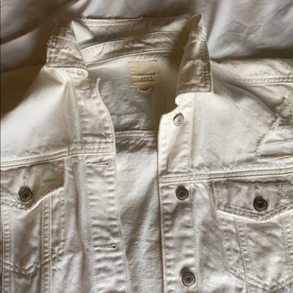 White Denim Jacket